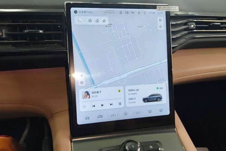 Used Nio ES6 2020 455KM Sport Edition Audio And AC Panel