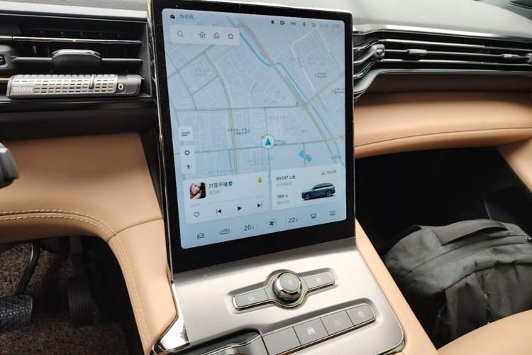 Used Nio ES6 2020 420 km Sport Edition Audio And AC Panel