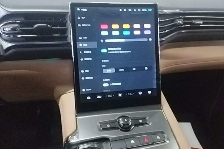 Used Nio ES6 2020 420 km Sport Edition Audio And AC Panel