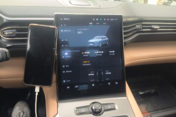 Used Nio ES6 2020 420 km Sport Edition Audio And AC Panel