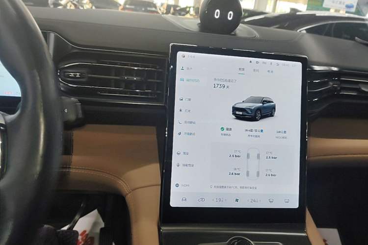 Used Nio ES6 2020 420 km Sport Edition Audio And AC Panel