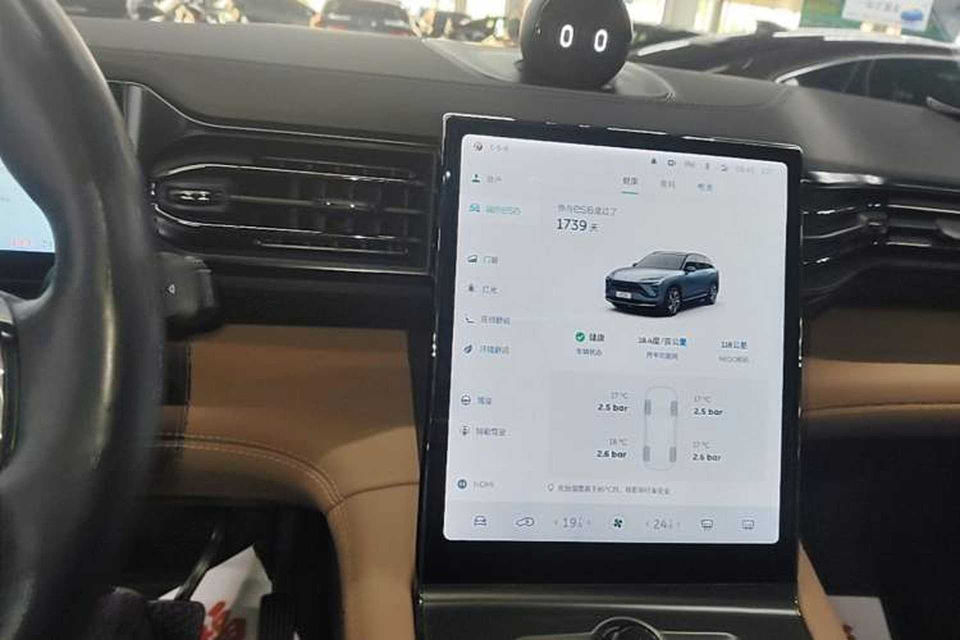 Used Nio ES6 2020 420 km Sport Edition Audio And AC Panel