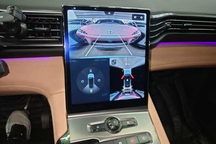 Used Nio ES6 2020 430KM Performance Version Audio And AC Panel