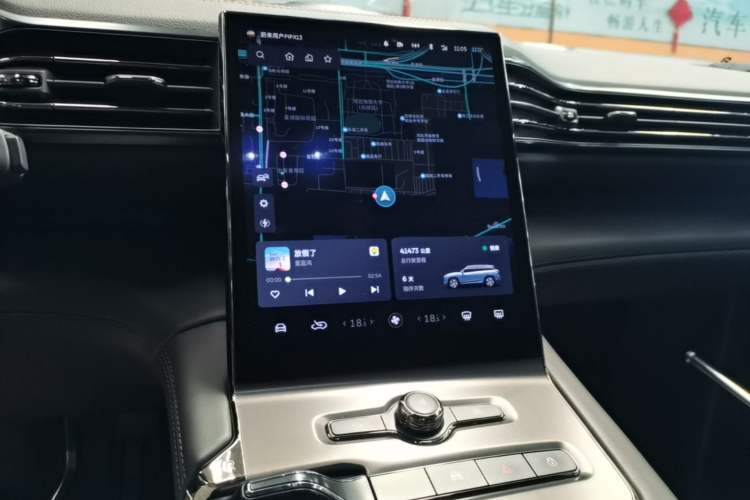 Used Nio ES6 2020 420 km Sport Edition Audio And AC Panel