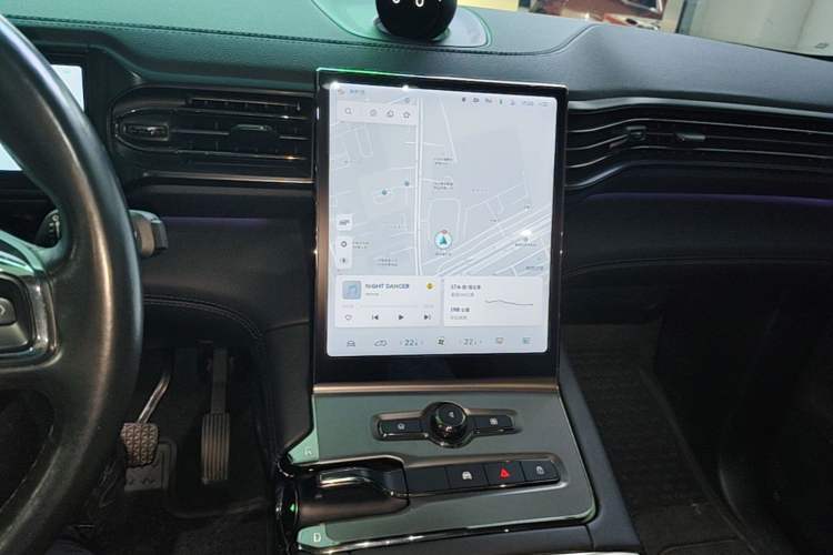 Used Nio ES6 2020 455KM Sport Edition Audio And AC Panel
