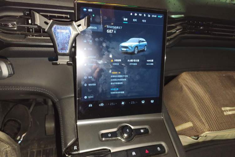 Used Nio ES6 2020 455KM Sport Edition Audio And AC Panel