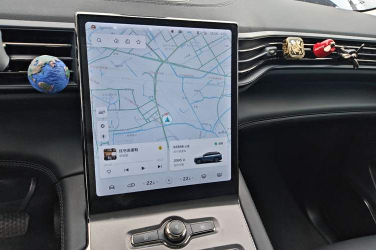 Used Nio ES6 2020 420 km Sport Edition Audio And AC Panel