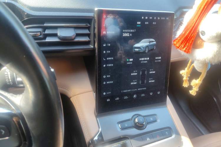 Used Nio ES6 2020 610 km Performance Version Audio And AC Panel