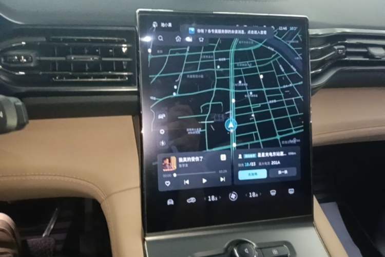 Used Nio ES6 2020 430KM Performance Version Audio And AC Panel