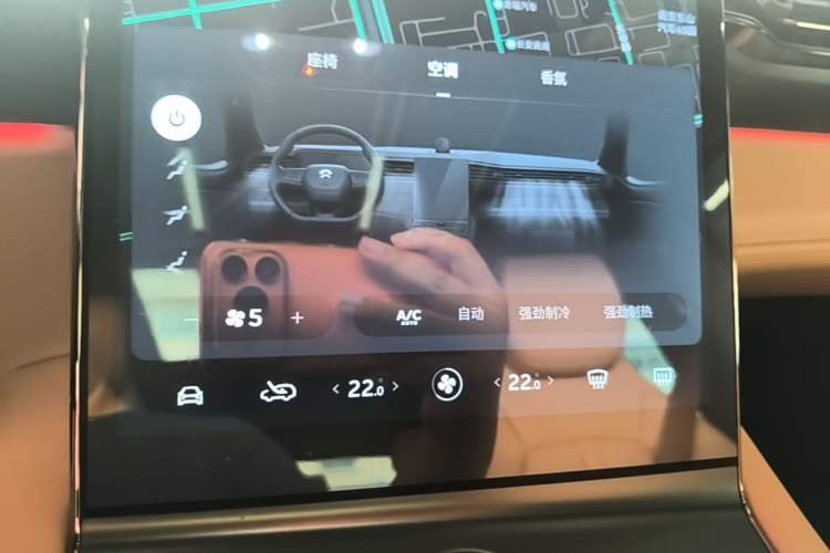 Used Nio ES6 2020 600 km Sport Edition Audio And AC Panel