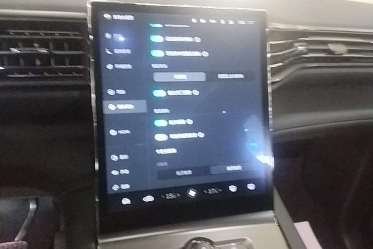 Used Nio ES6 2020 420 km Sport Edition Audio And AC Panel