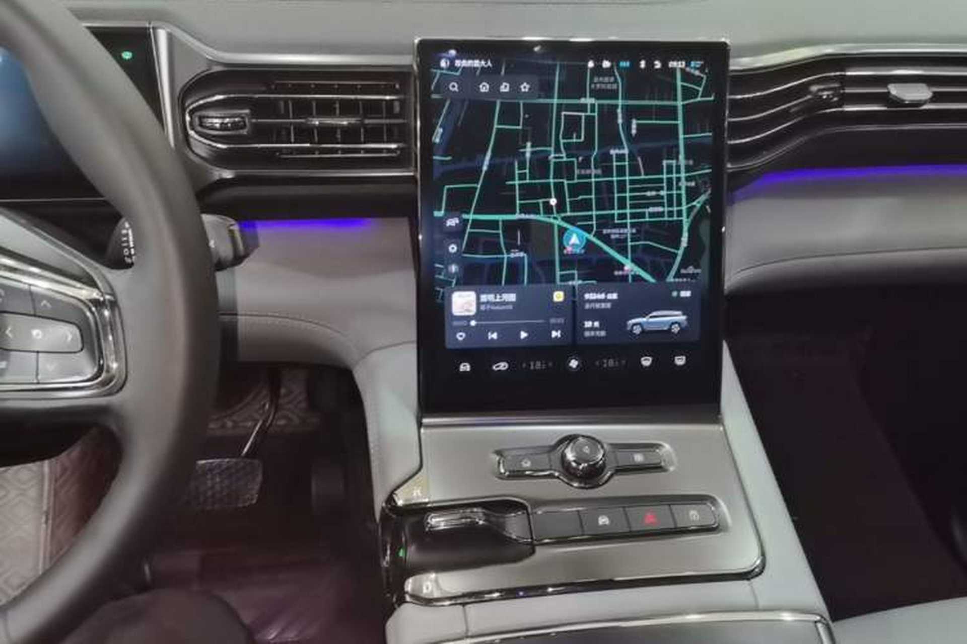 Used Nio ES6 2020 420 km Sport Edition Audio And AC Panel