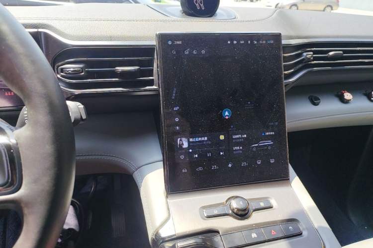 Used Nio ES6 2020 600 km Sport Edition Audio And AC Panel