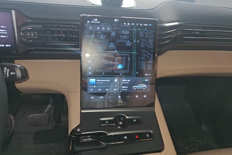 Used Nio ES6 2020 600 km Sport Edition Audio And AC Panel