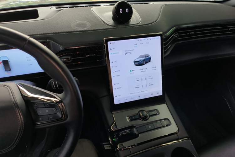 Used Nio ES6 2020 420 km Sport Edition Audio And AC Panel