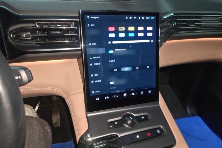 Used Nio ES6 2020 600 km Sport Edition Audio And AC Panel