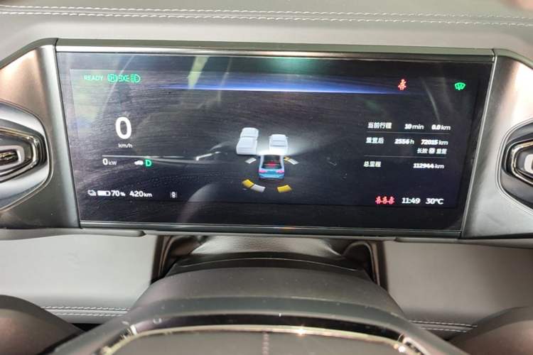 Used Nio ES6 2020 600 km Sport Edition Instrument Cluster