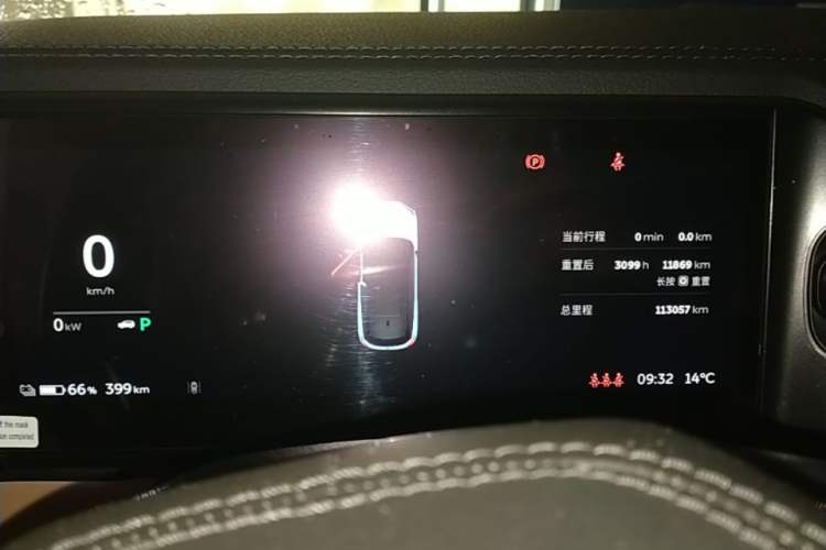 Used Nio ES6 2020 600 km Sport Edition Instrument Cluster