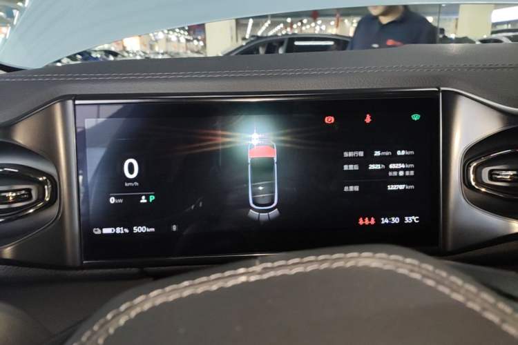 Used Nio ES6 2020 610 km Performance Version Instrument Cluster