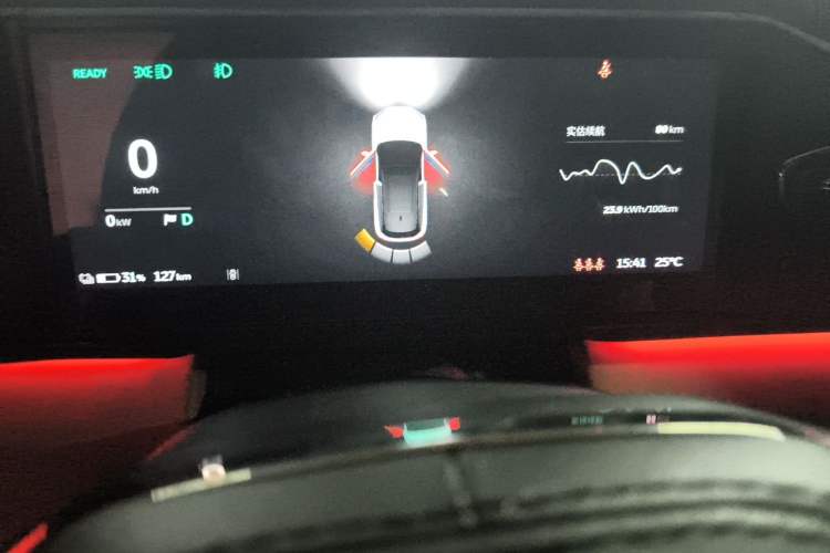Used Nio ES6 2020 430 km Signature Edition Instrument Cluster