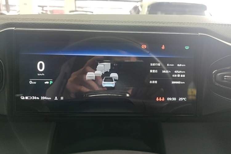 Used Nio ES6 2020 600 km Sport Edition Instrument Cluster