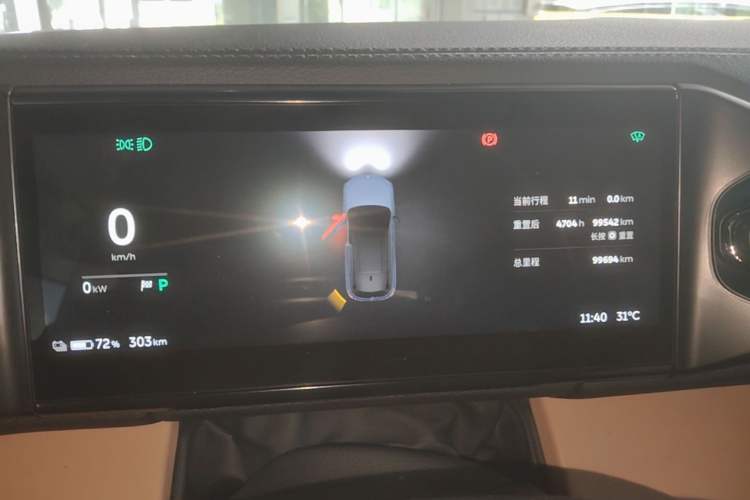 Used Nio ES6 2020 420 km Sport Edition Instrument Cluster