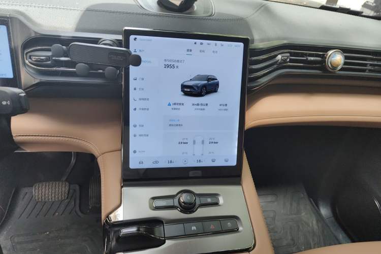 Used Nio ES6 2020 420 km Sport Edition Audio And AC Panel