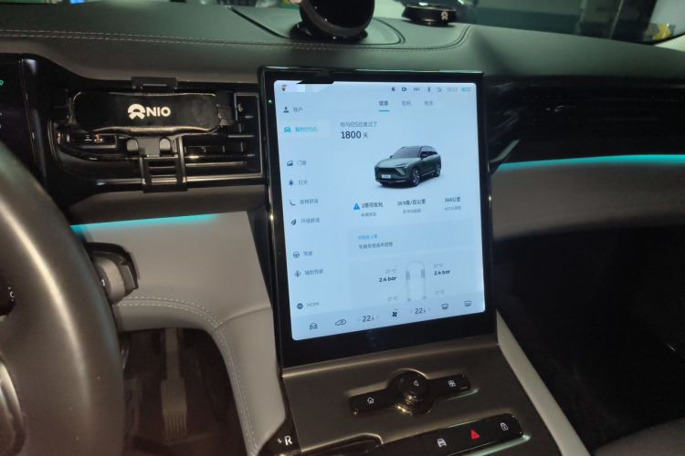 Used Nio ES6 2020 600 km Sport Edition Audio And AC Panel