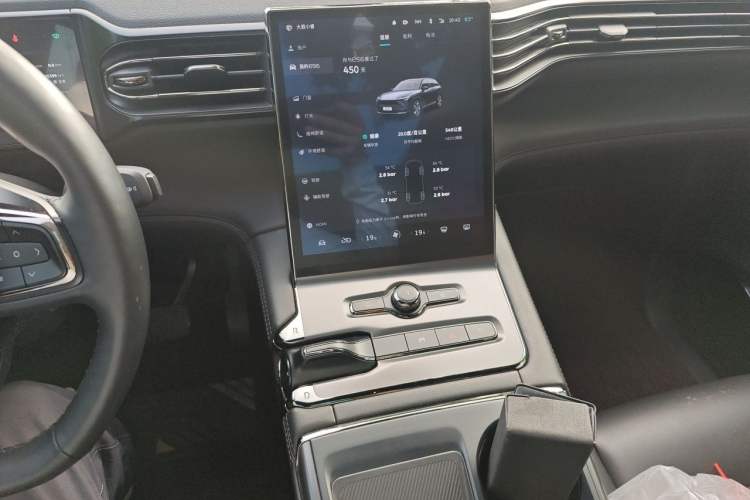 Used Nio ES6 2020 610 km Performance Version Audio And AC Panel