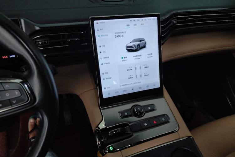 Used Nio ES6 2020 455KM Sport Edition Audio And AC Panel