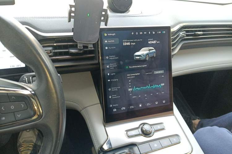 Used Nio ES6 2020 455KM Sport Edition Audio And AC Panel