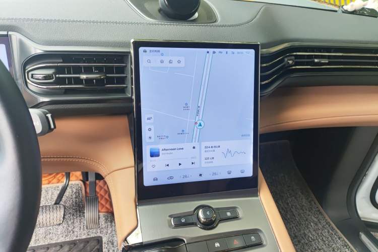 Used Nio ES6 2020 420 km Sport Edition Audio And AC Panel