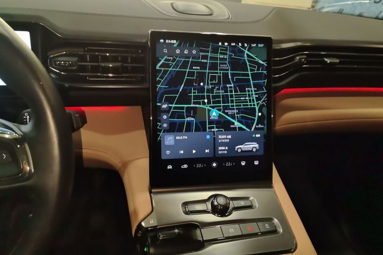 Used Nio ES6 2020 420 km Sport Edition Audio And AC Panel