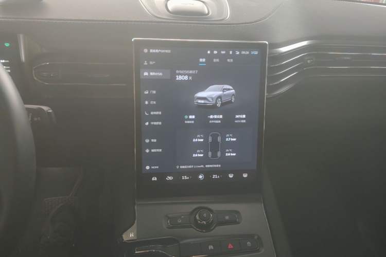 Used Nio ES6 2020 420 km Sport Edition Audio And AC Panel