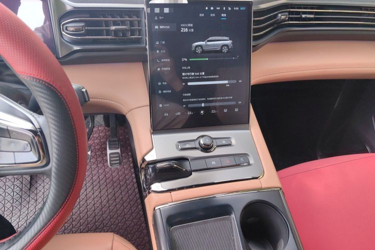 Used Nio ES6 2020 600 km Sport Edition Audio And AC Panel