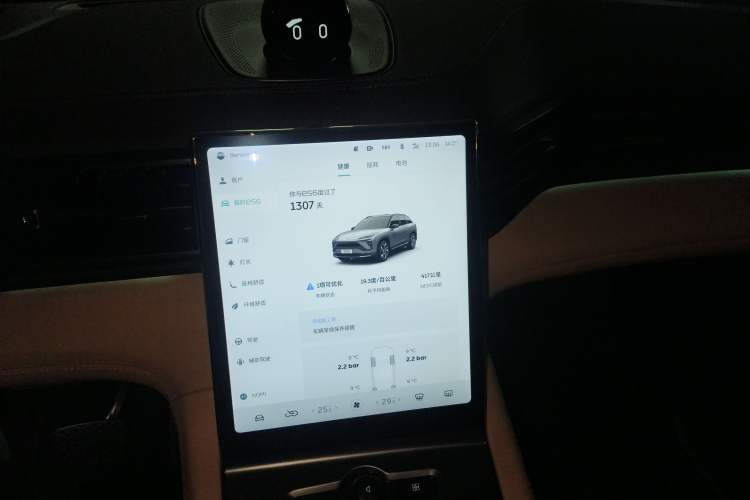 Used Nio ES6 2020 610 km Performance Version Audio And AC Panel