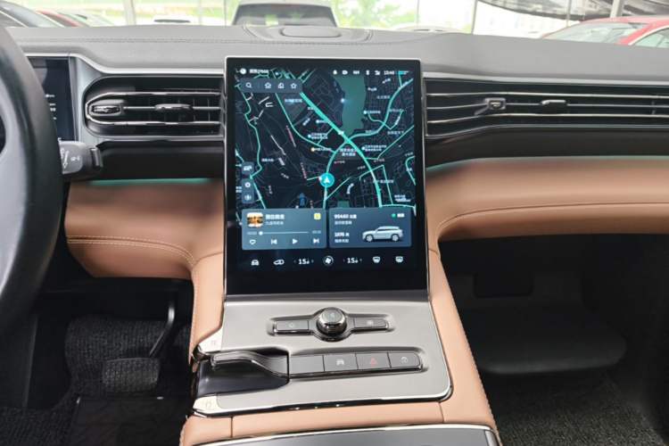 Used Nio ES6 2020 420 km Sport Edition Audio And AC Panel