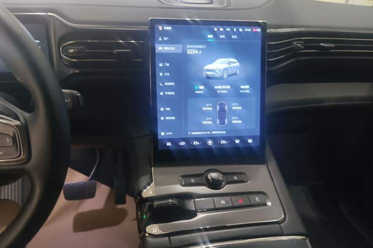 Used Nio ES6 2020 420 km Sport Edition Audio And AC Panel