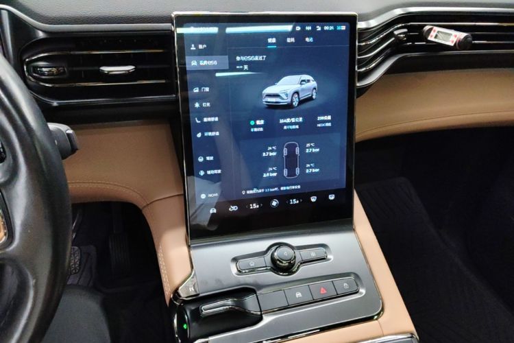 Used Nio ES6 2020 465 km Performance Version Audio And AC Panel