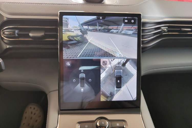 Used Nio ES6 2020 420 km Sport Edition Audio And AC Panel