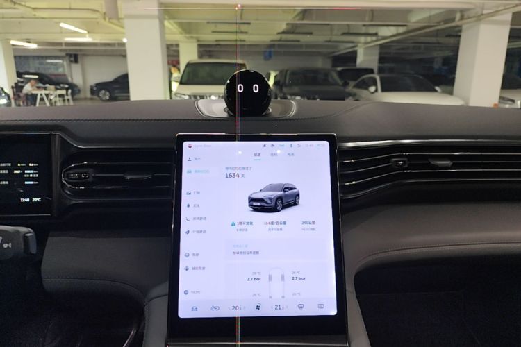 Used Nio ES6 2020 610 km Performance Version Audio And AC Panel