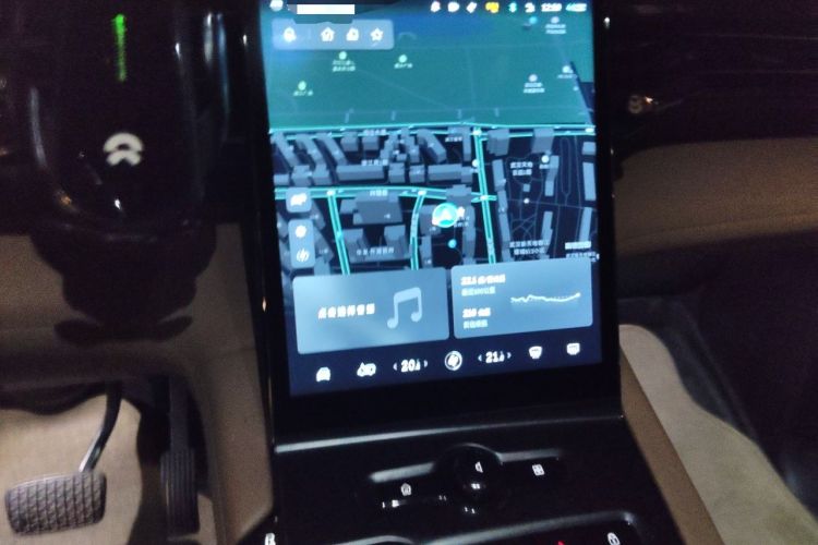 Used Nio ES6 2020 600 km Sport Edition Audio And AC Panel