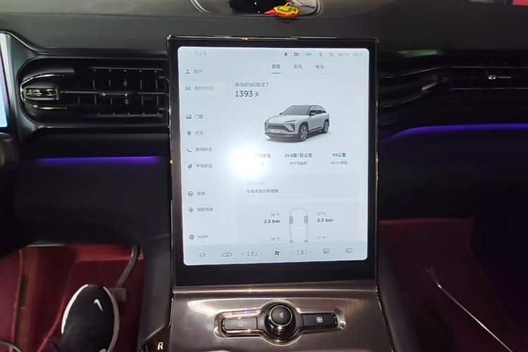 Used Nio ES6 2020 455KM Sport Edition Audio And AC Panel