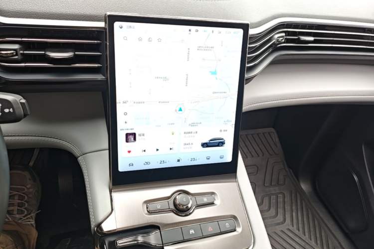 Used Nio ES6 2020 600 km Sport Edition Audio And AC Panel