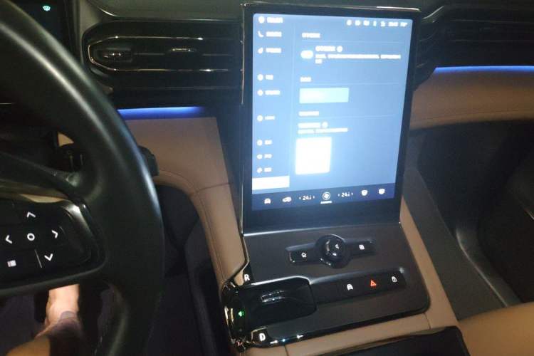 Used Nio ES6 2020 610 km Performance Version Audio And AC Panel