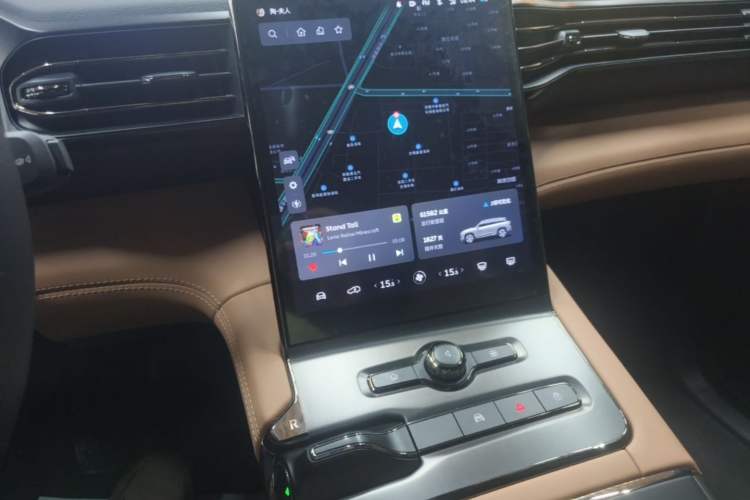 Used Nio ES6 2020 610 km Performance Version Audio And AC Panel