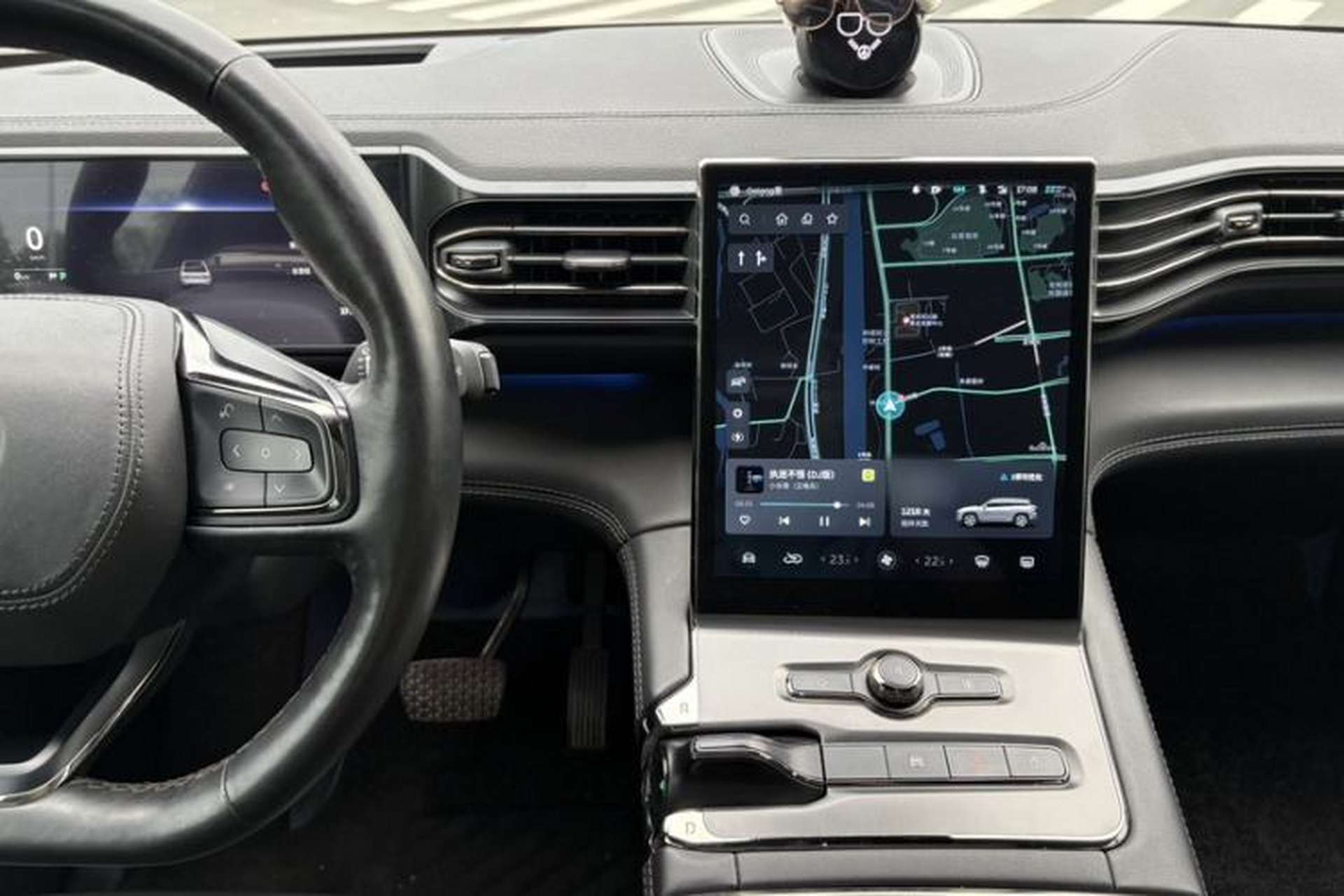 Used Nio ES6 2020 610 km Performance Version Audio And AC Panel
