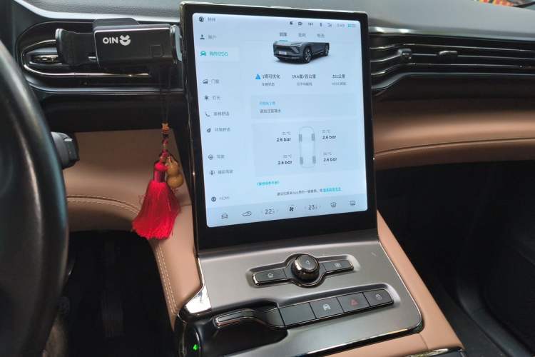 Used Nio ES6 2020 430KM Performance Version Audio And AC Panel