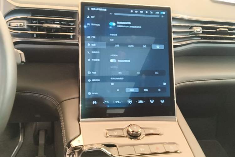 Used Nio ES6 2020 420 km Sport Edition Audio And AC Panel