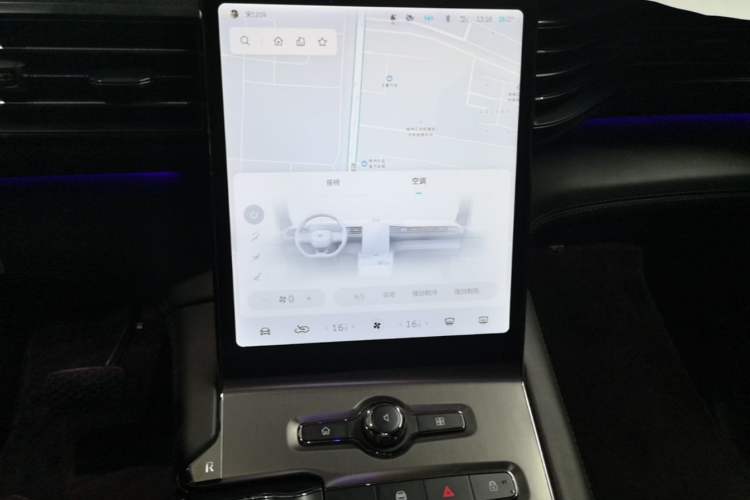 Used Nio ES6 2020 610 km Performance Version Audio And AC Panel